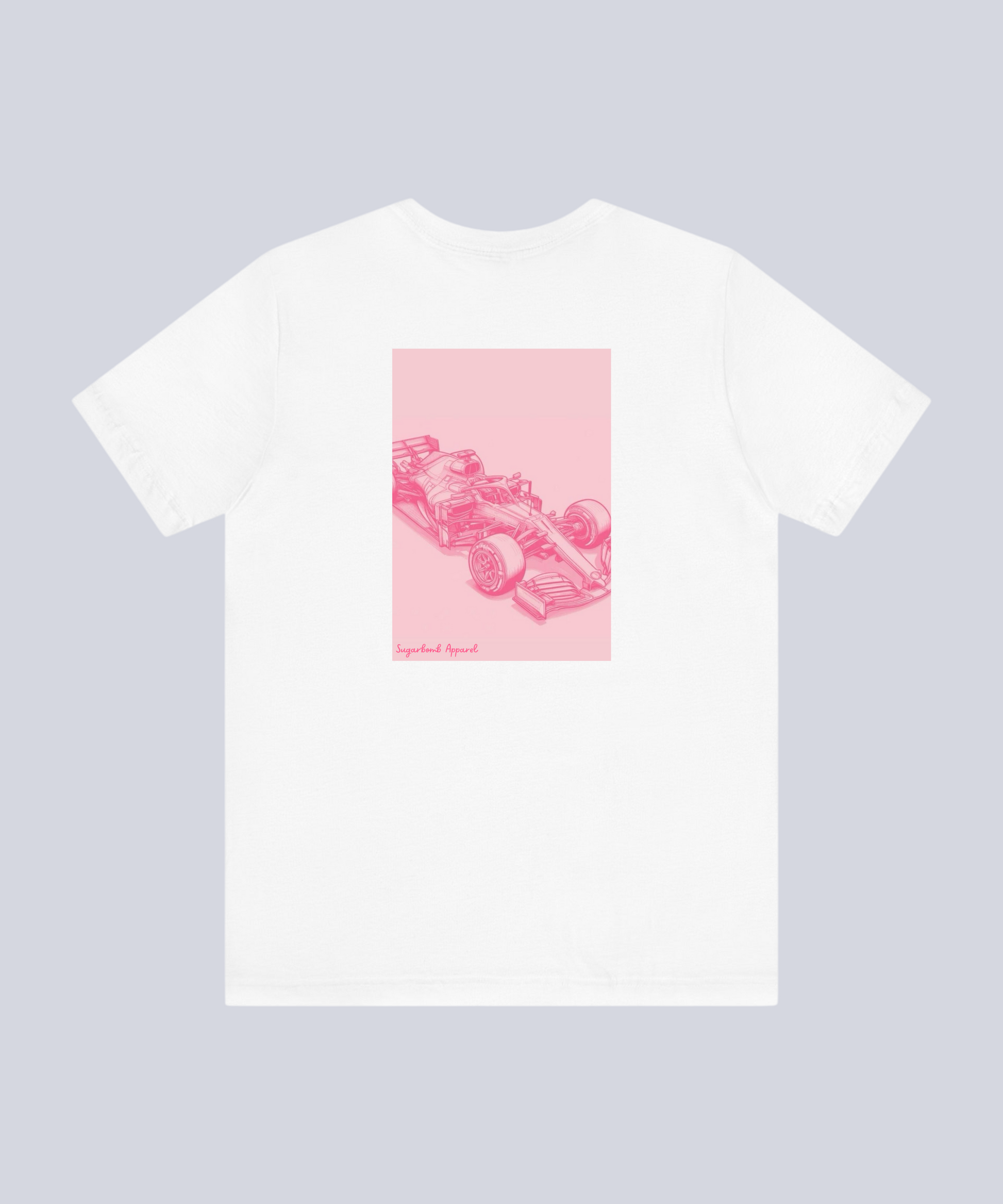 "F1 Car Pink" T-Shirt