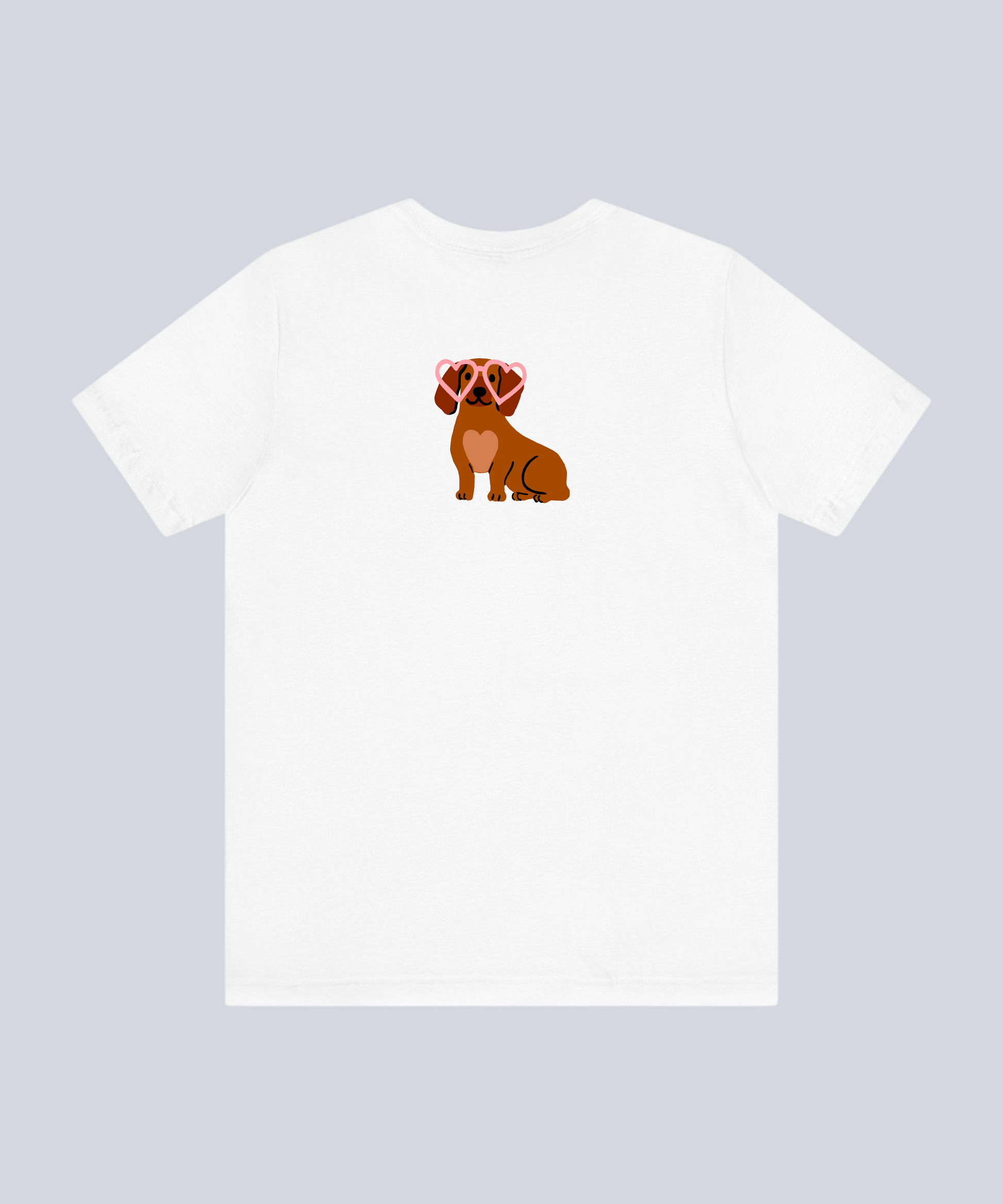 "Party (Pawty) Glasses Dachshund" T-Shirt