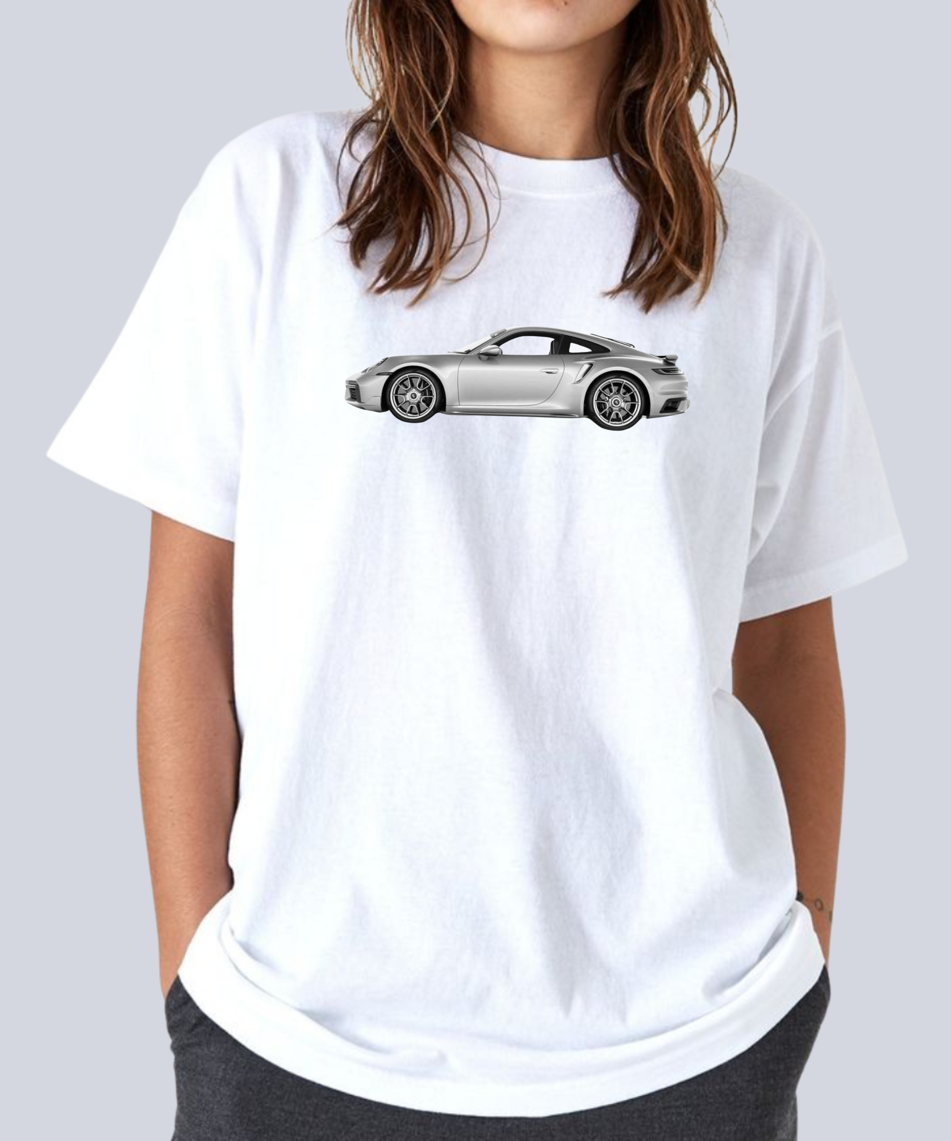 "Silver Porsche 911" T-Shirt