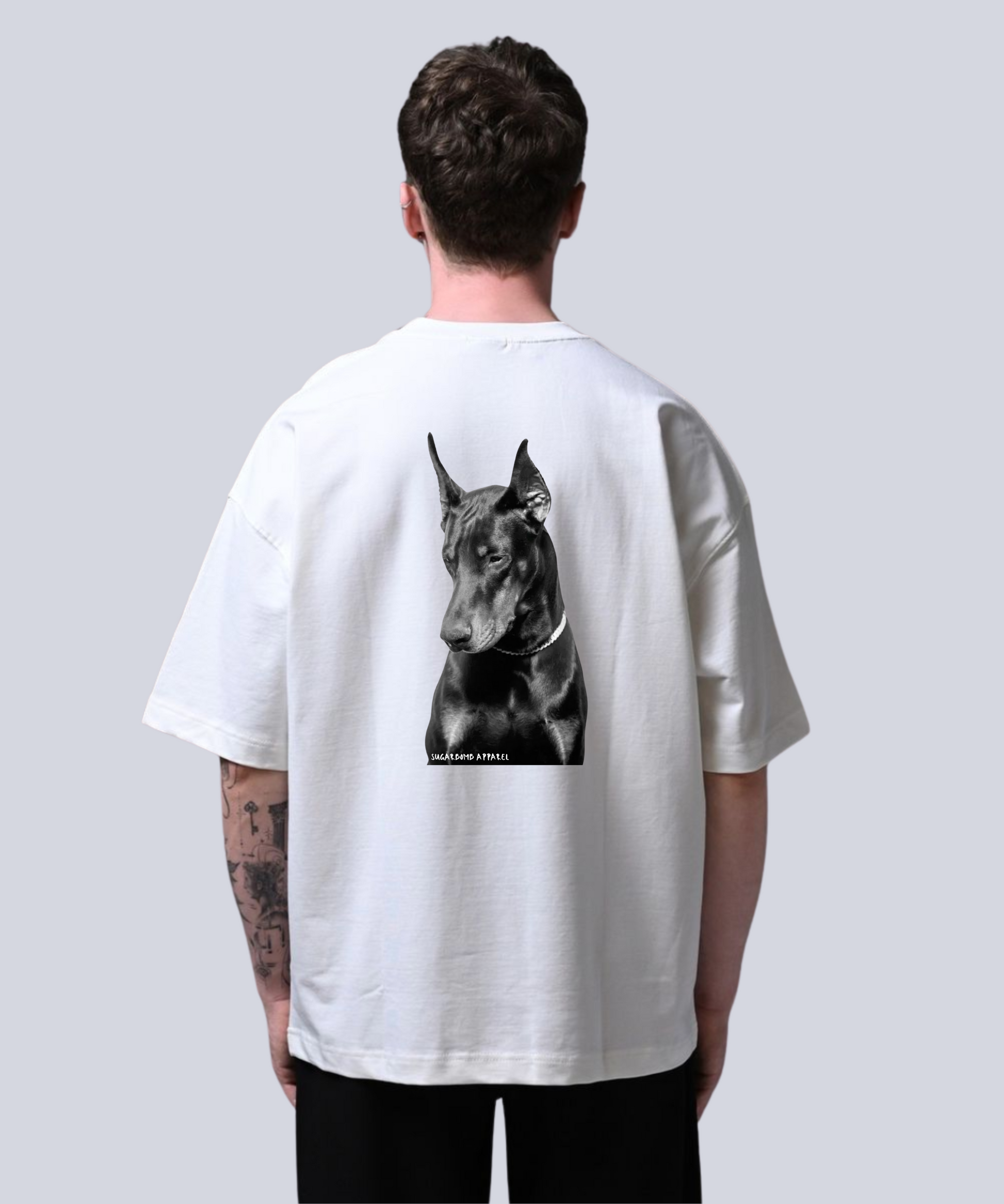 "Dobermann B&W" T-Shirt
