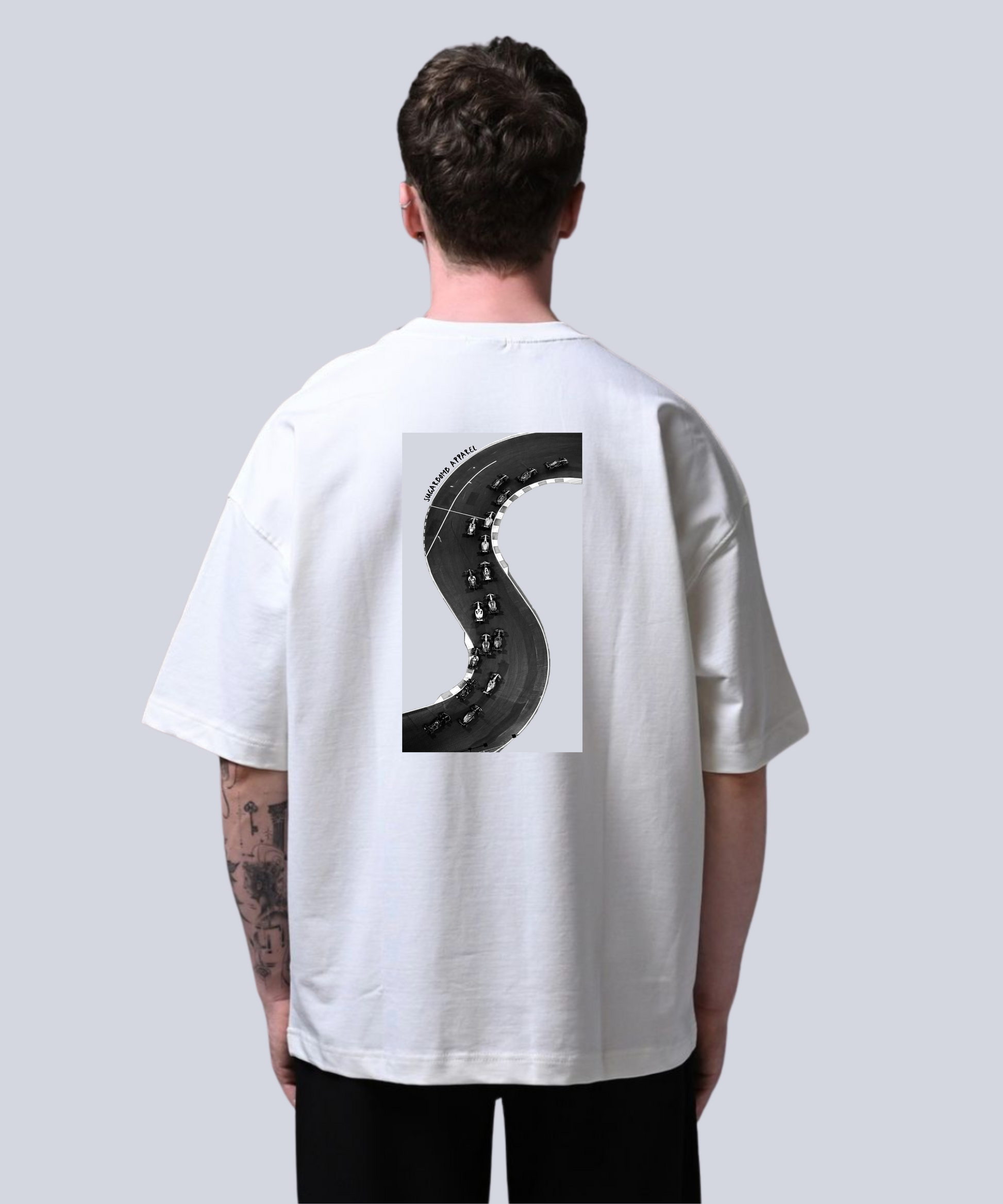 "F1 Track B&W" T-Shirt