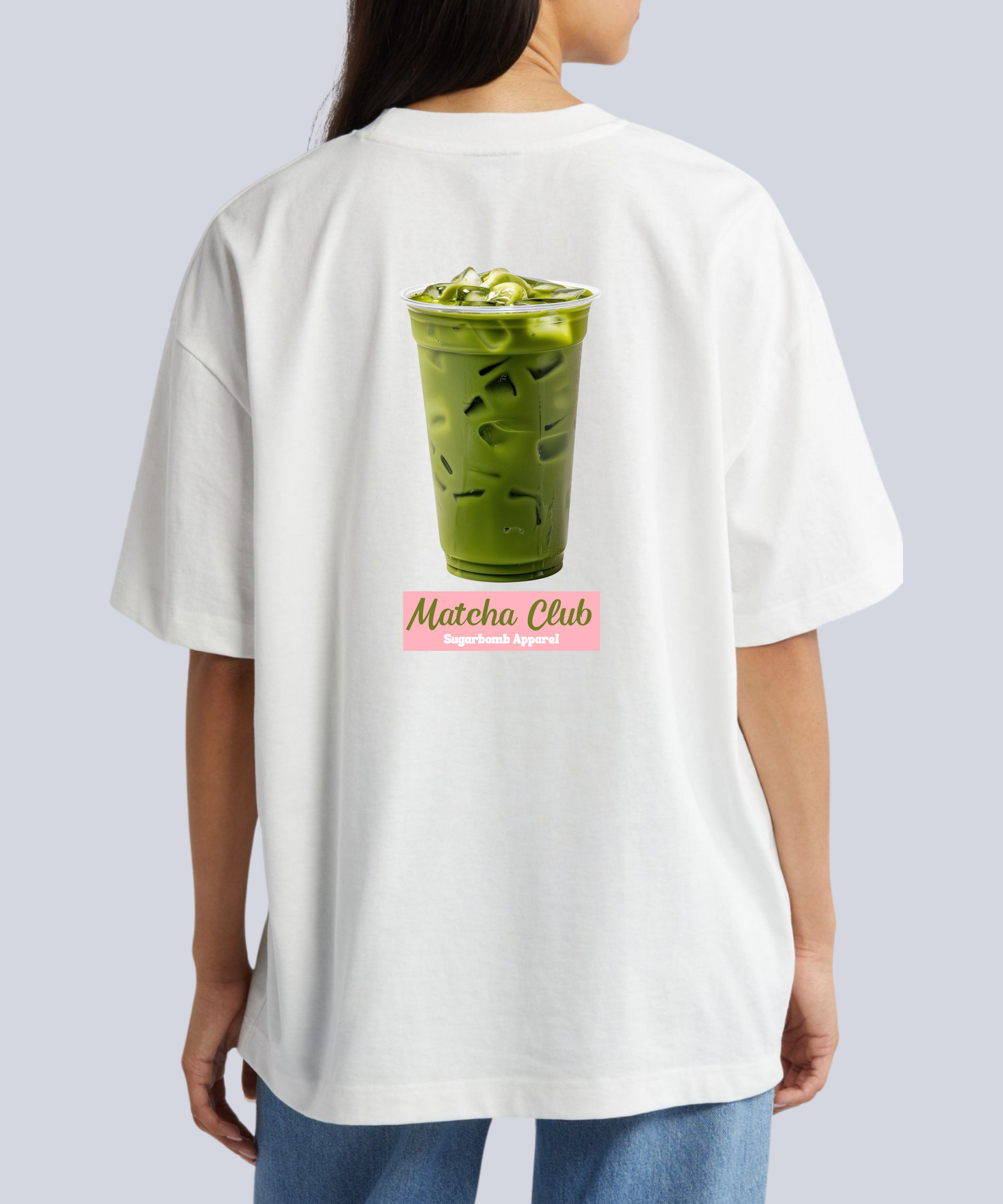 "Matcha Club" (Back Print) T-Shirt