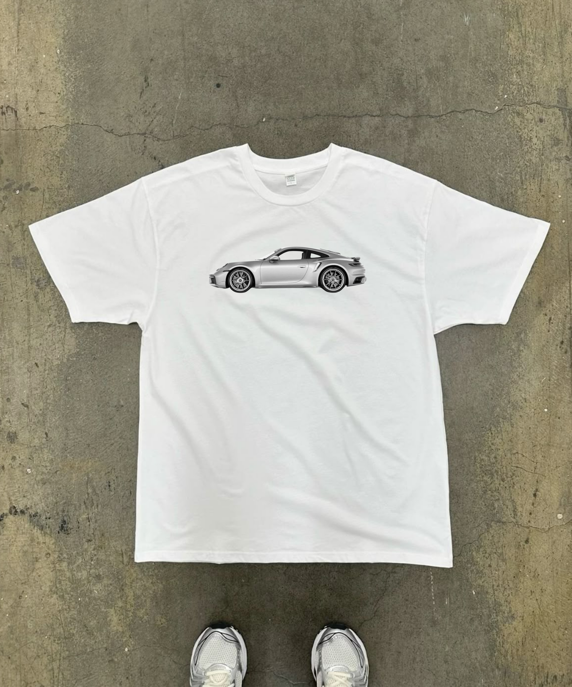 "Silver Porsche 911" T-Shirt