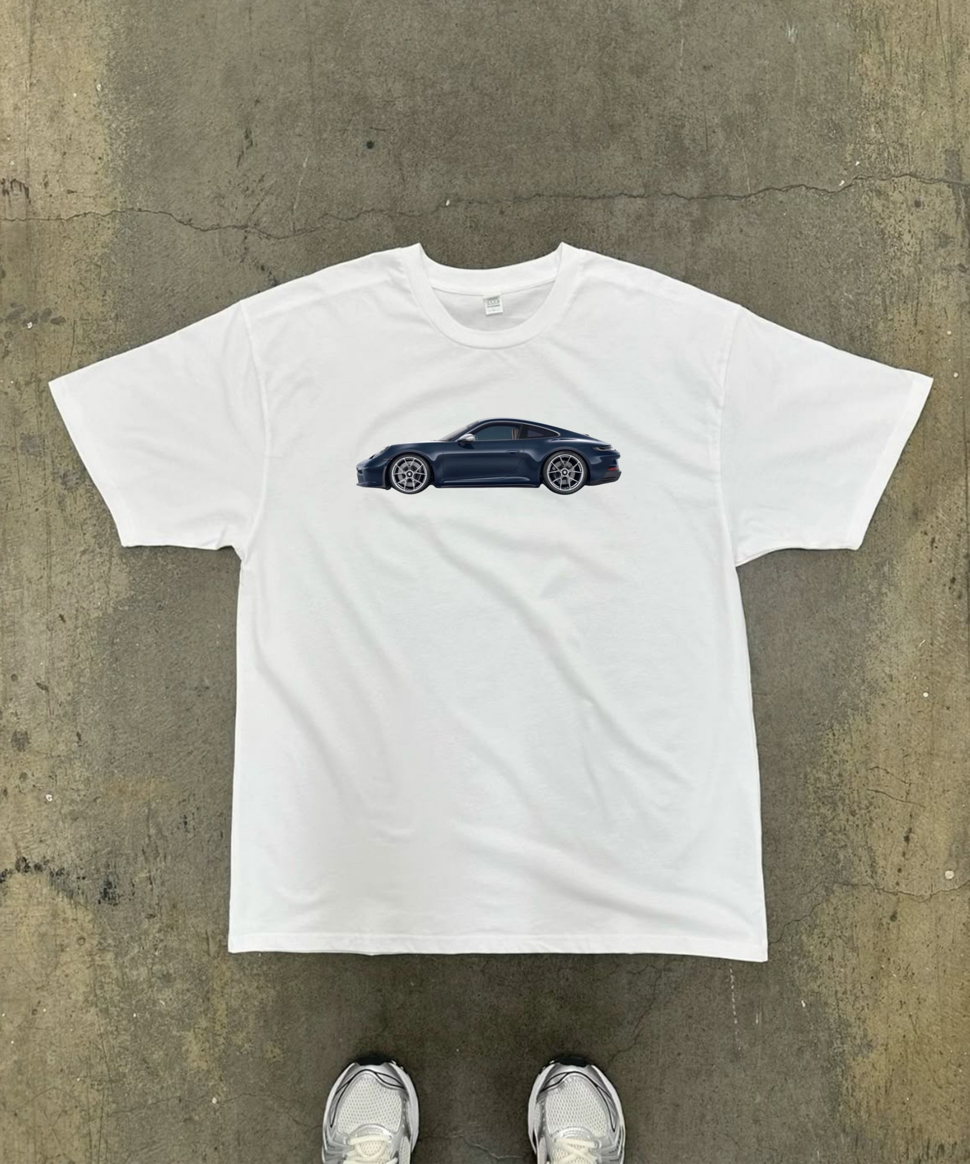 "Navy Blue Porsche 911" T-Shirt
