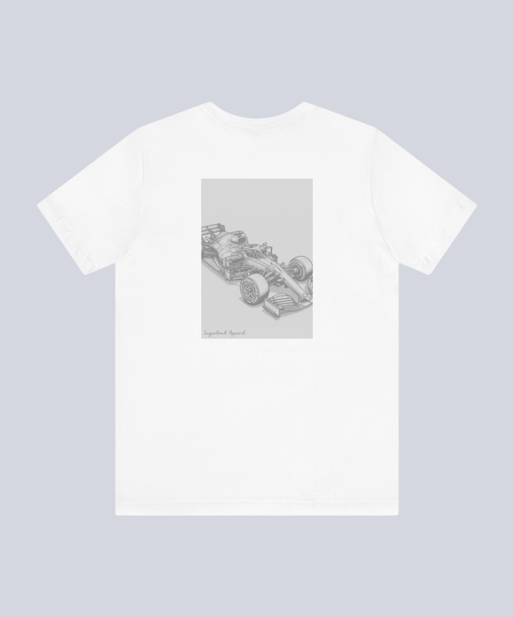 "F1 Car Grey" T-Shirt