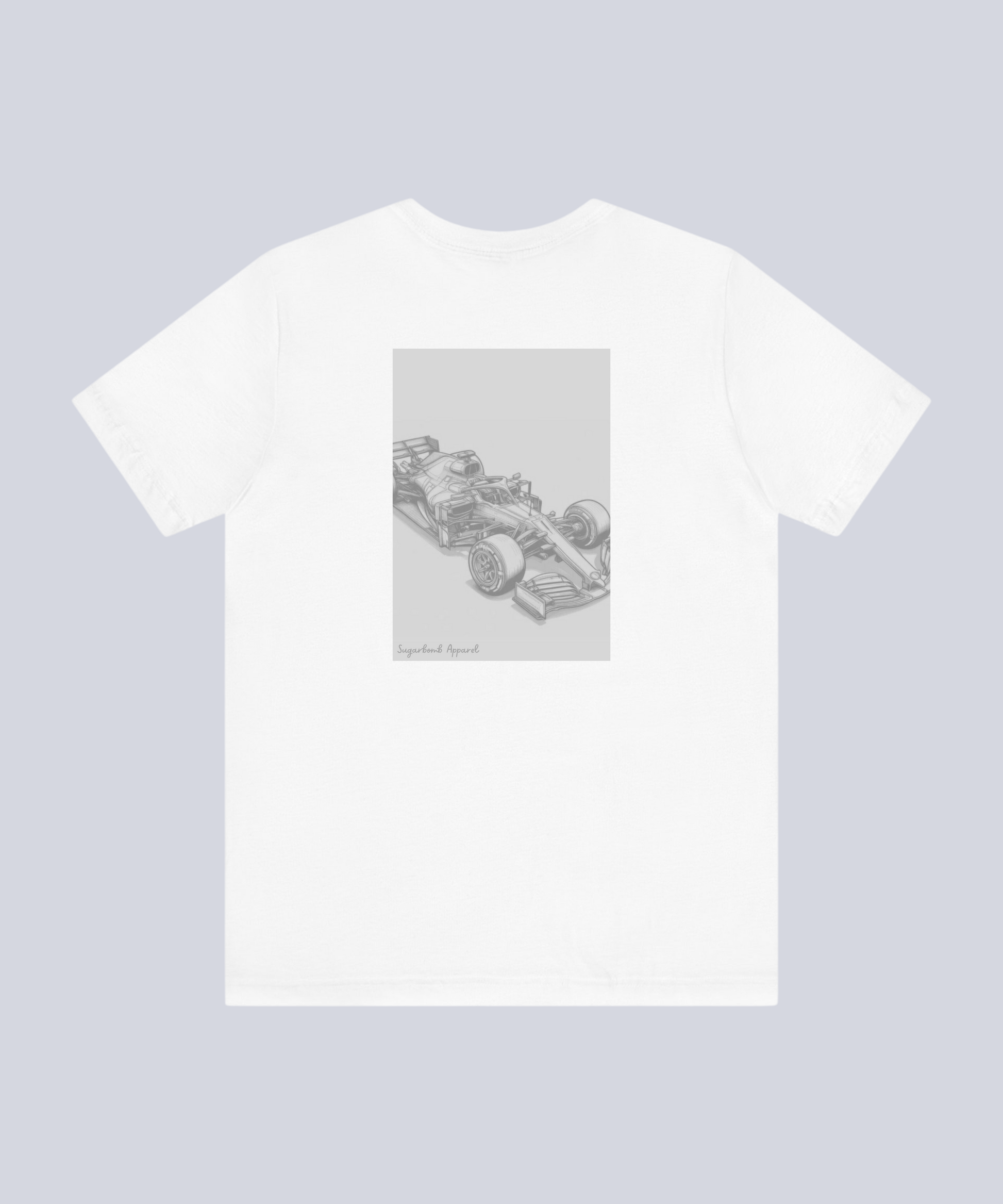 "F1 Car Grey" T-Shirt