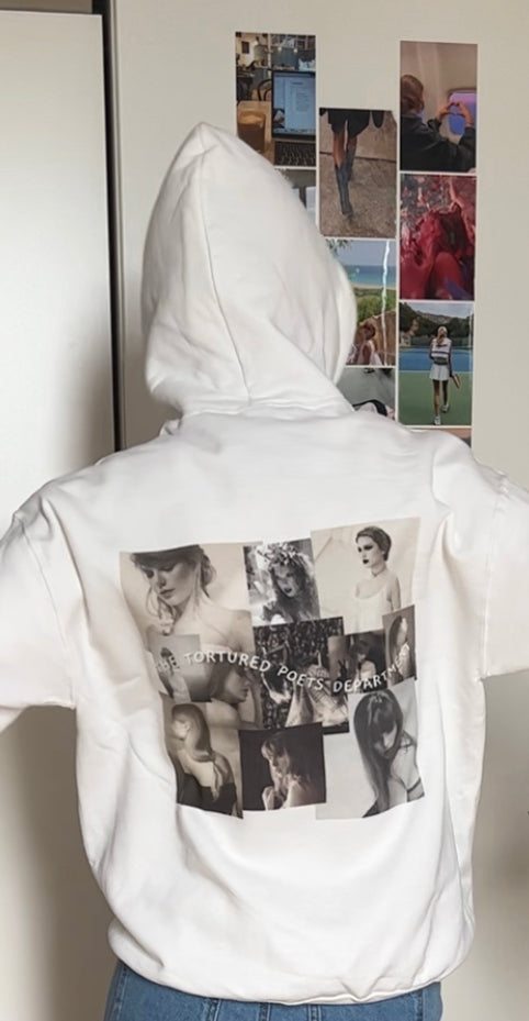 Swiftie TTPD Collage Hoodie